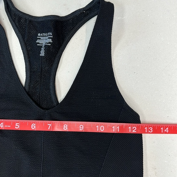 Athleta Stretch Thick Knit Tank Top Black XS - Picture 9 of 11
